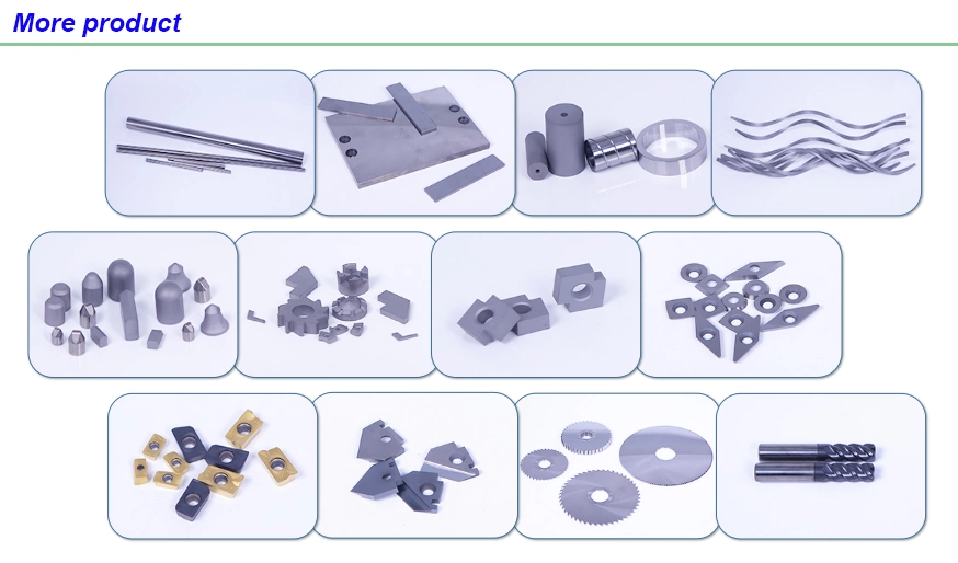 ISO Standards Tungsten Carbide Welding Tips for Brazing Tools