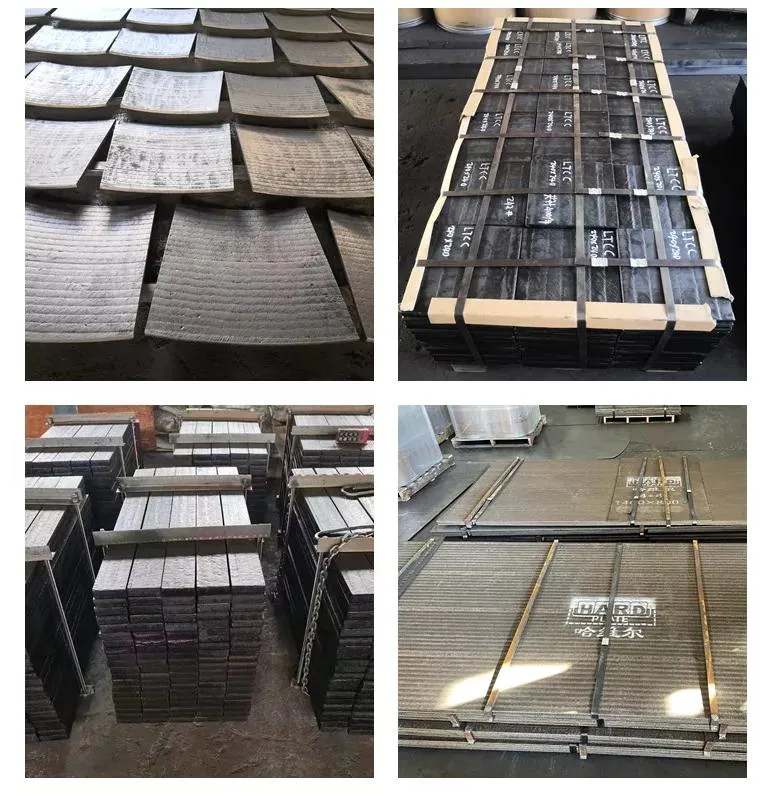 China Manufacturing Designed for Conveyor Tungsten Bimetal Carbide Wear Plate