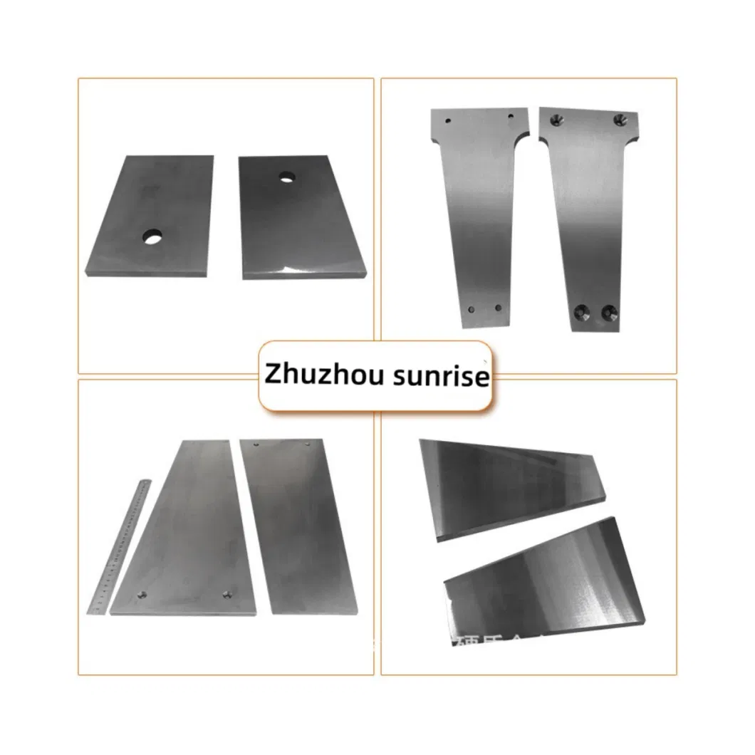 Tungsten Carbide Jaw Plate Hard Alloy Crushing Jaw Liner Plates for Crushing