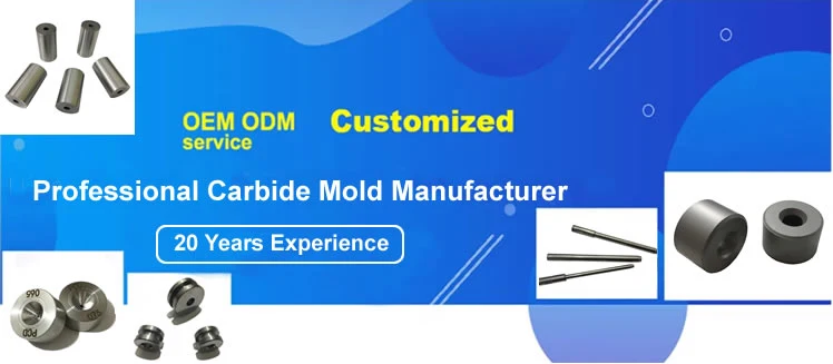 Yg6 Yg8 Yg15 Yg20 Round Deep Cemented Carbide Moulds Wire Drawing Dies