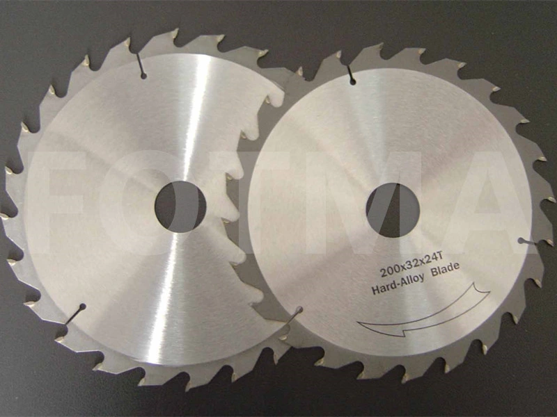 Cemented Tungsten Carbide Saw Blade Welding Tipped Cutting Saw Blade