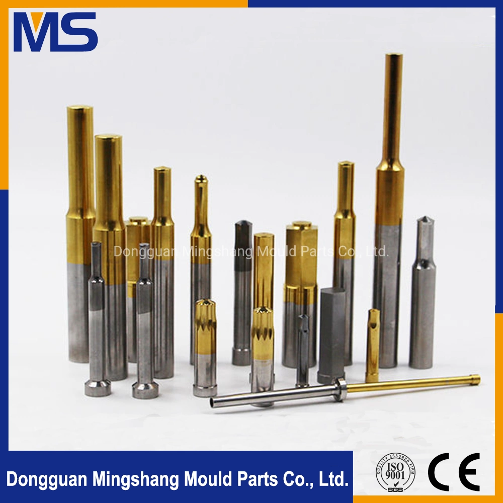 Tin Misumi Standard Straight Punch Pins Tungsten Carbide Stamping Punch Dies