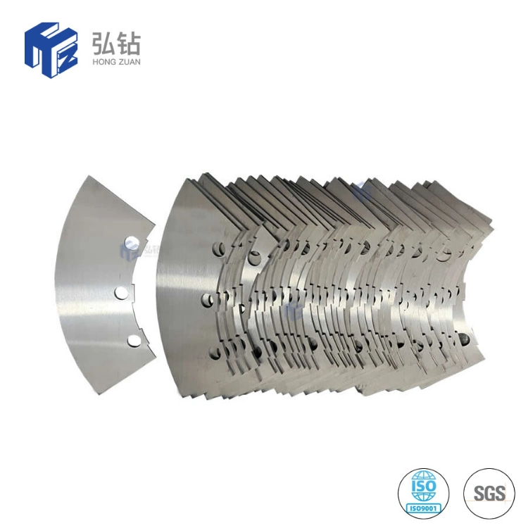 Zhuzhou Factory Cemented Tungsten Carbide Custom Sector Wear Parts