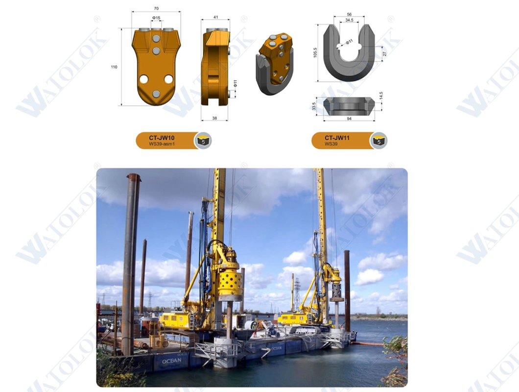 Diaphragm Wall Cutter Teeth for Cutting Wheels