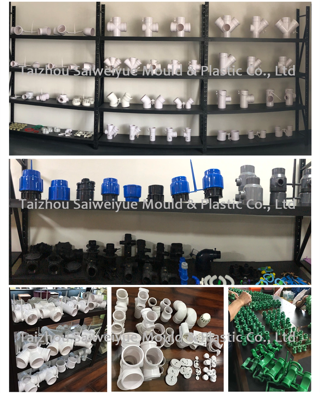 Plastic Male Threaded 90 Degrees Pipe Fitting Moulding PVC Elbow Injection Mould