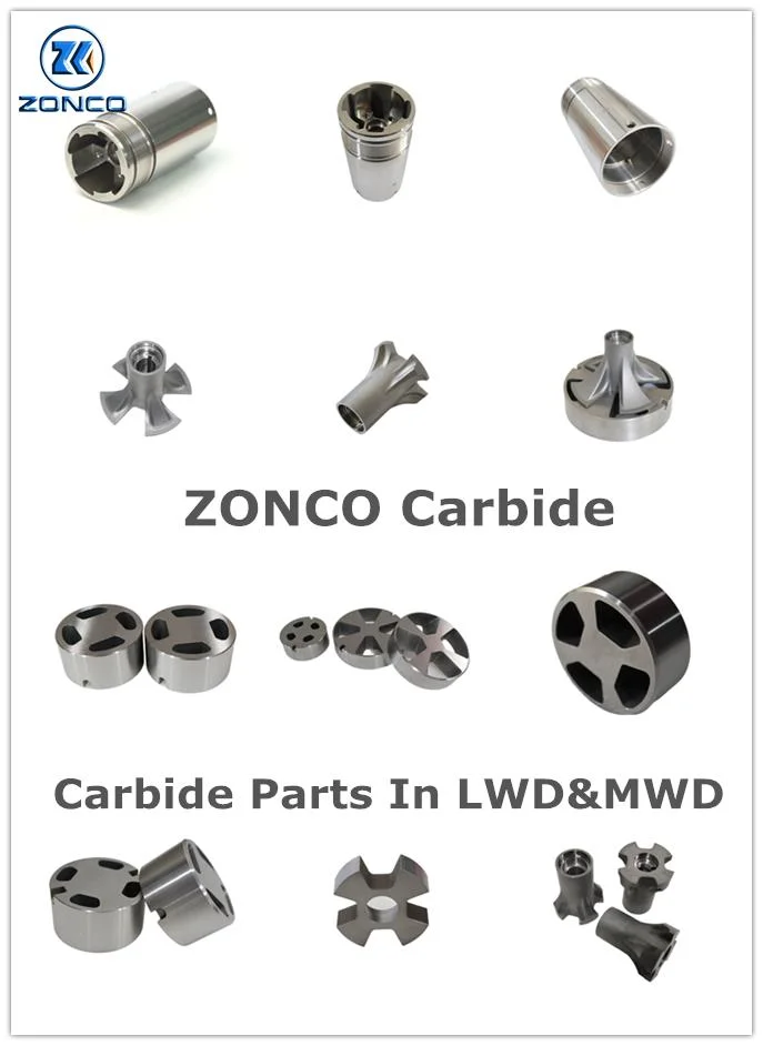 OEM Tungsten Carbide Mwd/Lwd Parts Yg6 Yg8 Rotor Stator