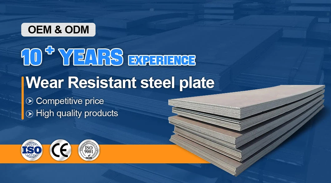 Alloy Hard Surfacing Wear Resistance Steel Sheet Plate for Punching Machine