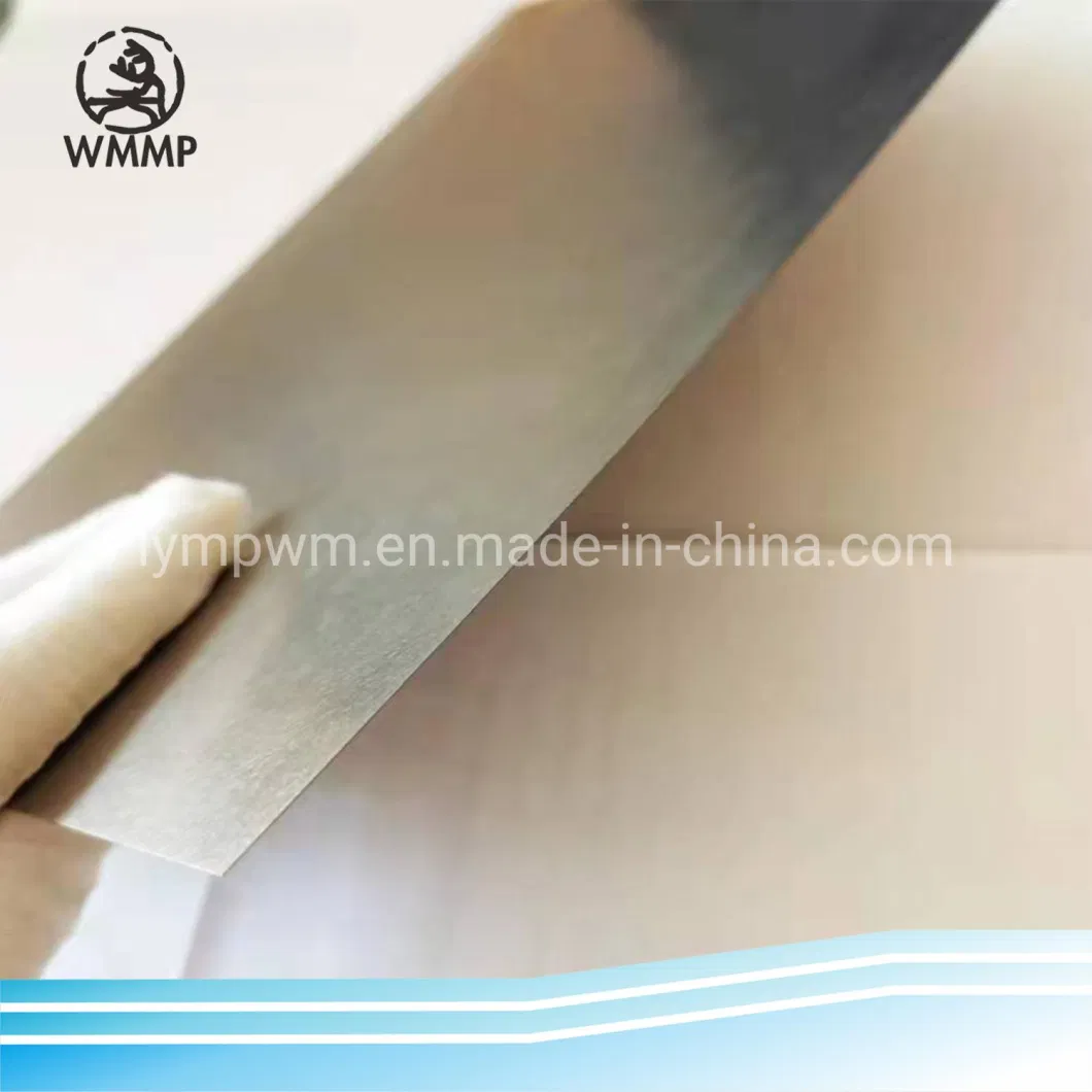 Alkali Washed Tungsten Plate Polished Tungsten Plate Tungsten Carbide Plate in Hot Sale