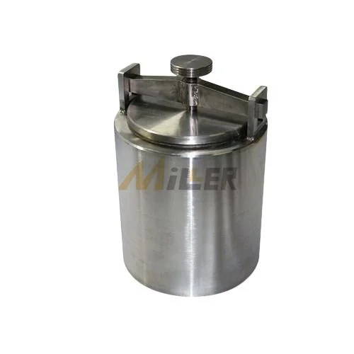 Miller&trade; 0.5L (500 ml) Tungsten Carbide Vacuum Planetary Milling Jar with Excellent Grinding Efficiency