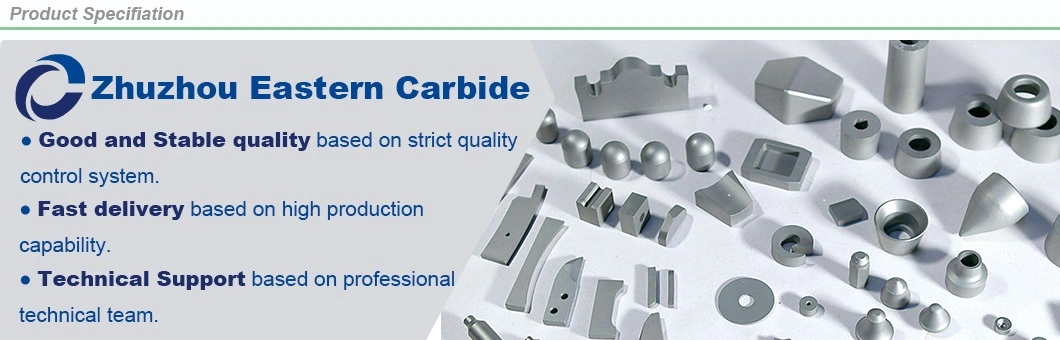 Cemented Carbide Tips / Tungsten Carbide Saw Tips for Cutting Wood Hard Materials