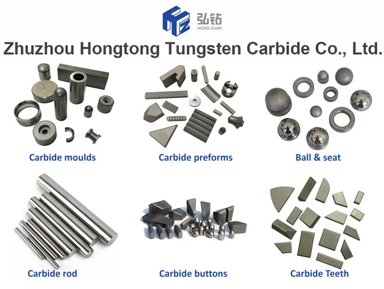 Tungsten Carbide Brazed Tips Blanks