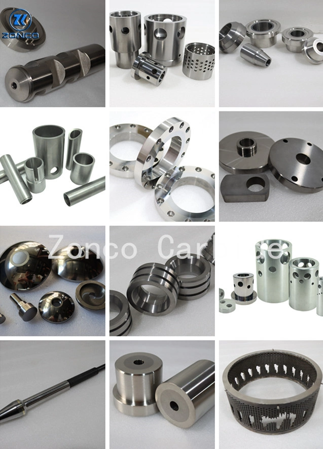 High Quality Tungsten Carbide Wear Parts High Hardness Drilling Dies Steel Wire