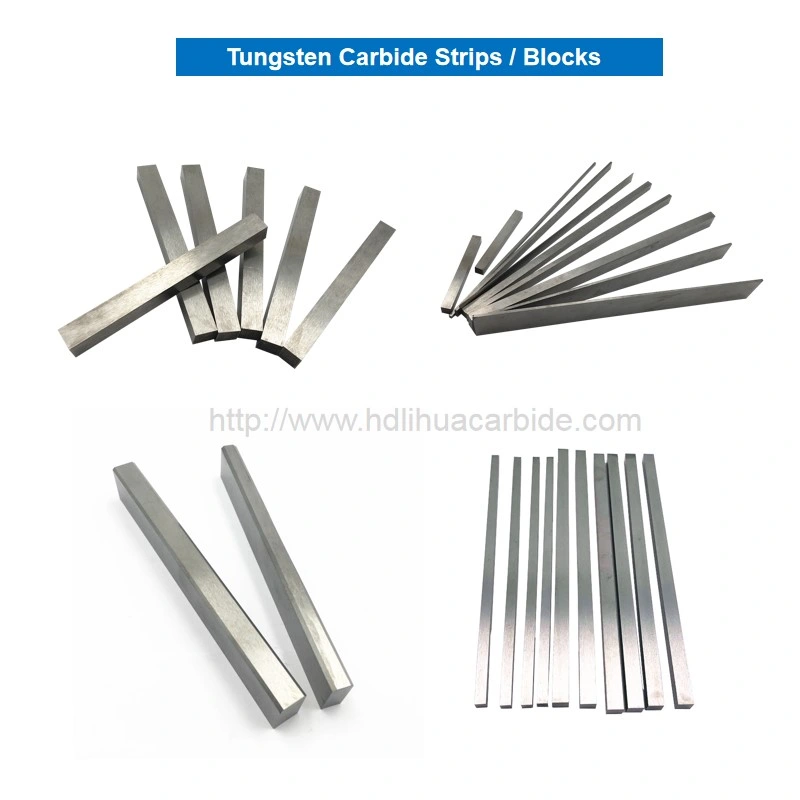 Customized Tungsten Carbide Strips, Carbide Wear Strips Power Tool Parts