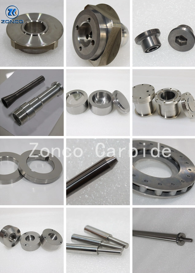 Tungsten Carbide Wear Parts High Hardness Resistance for Oil &amp; Gas