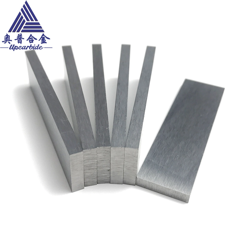 Tungsten Bar Yg8 10-330mm Length Hip Sintered Tungsten Carbide Flat Bars Carbide Strip