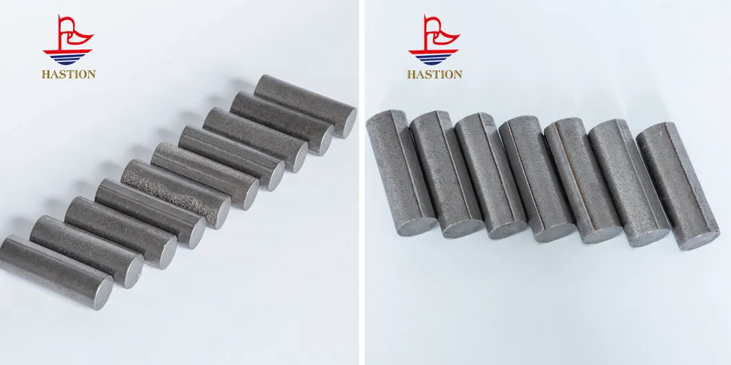 Crusher Hammer Head Wear Part of Cemented Titanium Carbide Round Rod