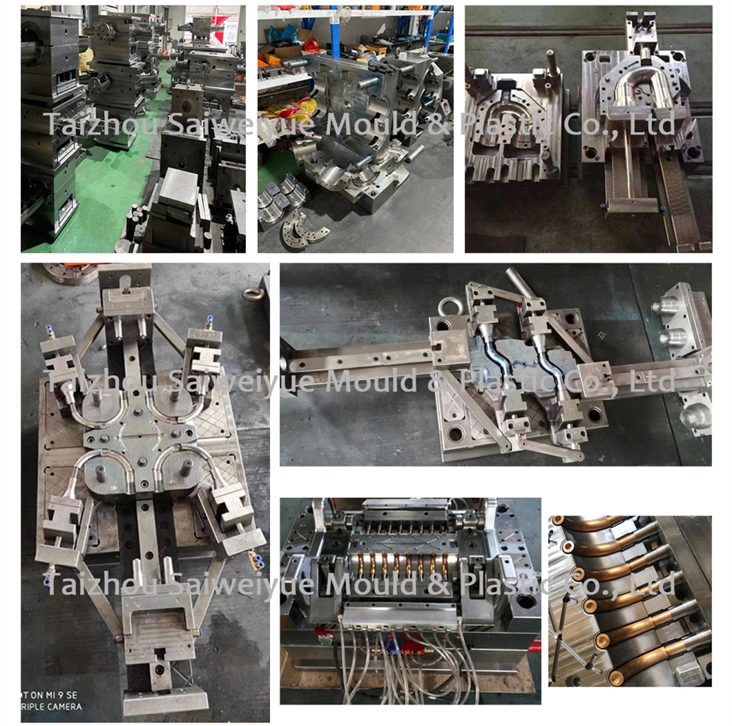 Plastic Male Threaded 90 Degrees Pipe Fitting Moulding PVC Elbow Injection Mould