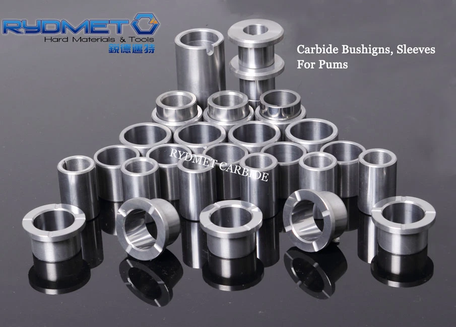 Cemented Tungsten Carbide Sleeves Components Bushings