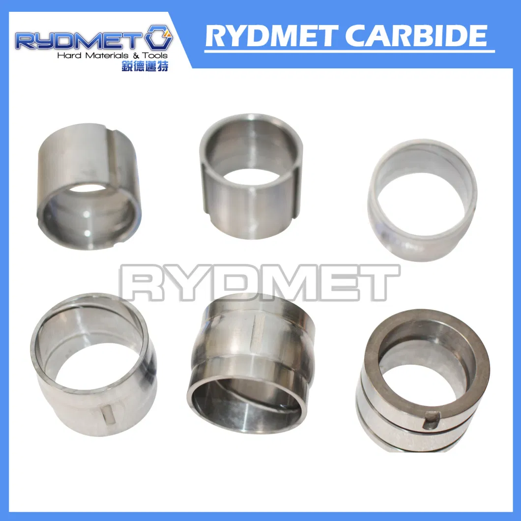 Cemented Tungsten Carbide Sleeves Components Bushings