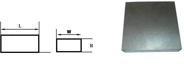 High Purity Solid Carbide Yg8 Unground Bar, Tungsten Blank Blocks in Stock