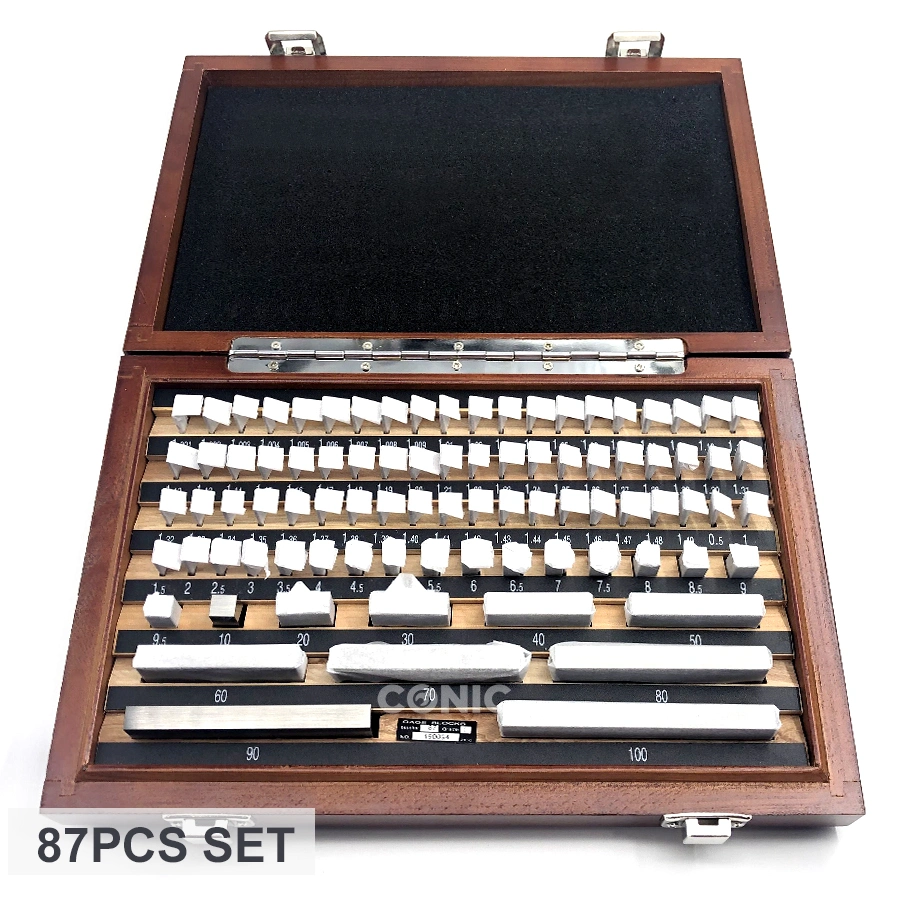 87PC Yg8 Tungsten Carbide Gage Set Gauge Block