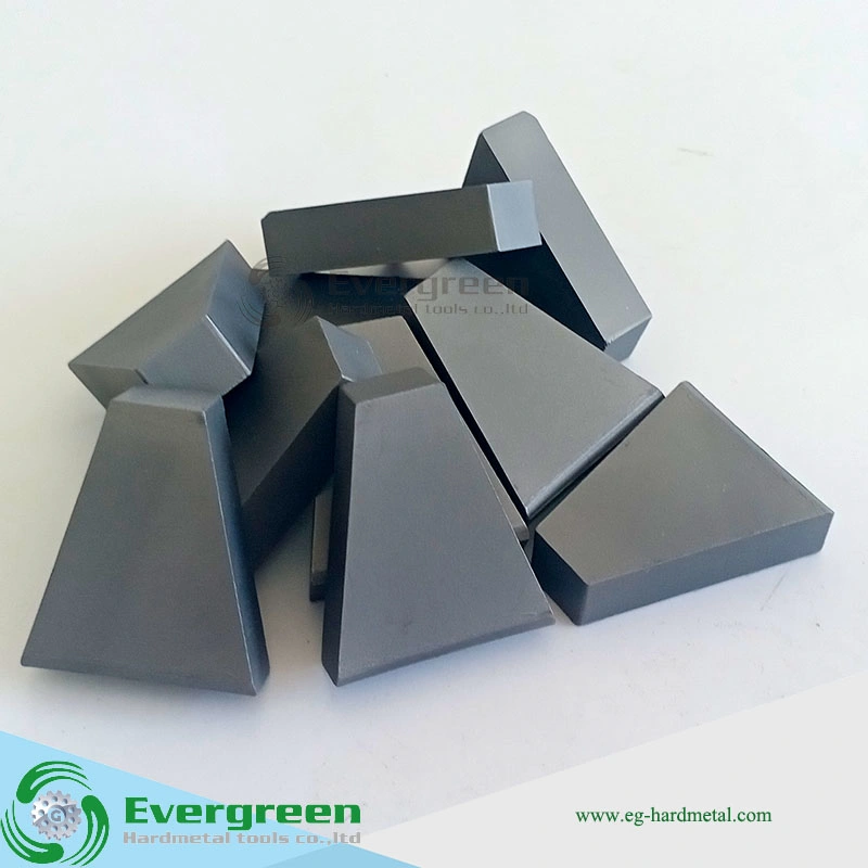 China Manufacturer High Quality D Type Tungsten Carbide Cutting Brazed Carbite Tips