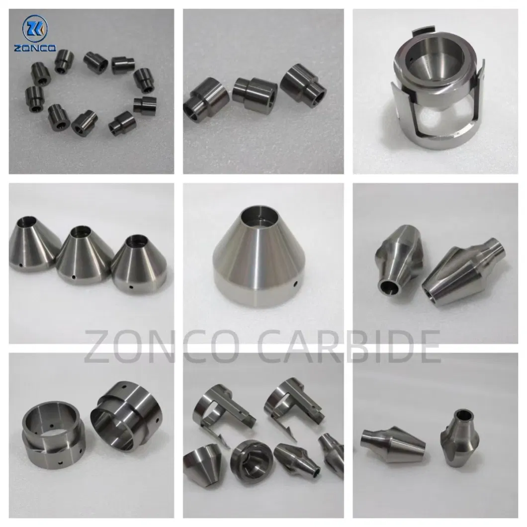 Customized Non-Standard Cemented Tungsten Carbide Erosion Wear Parts