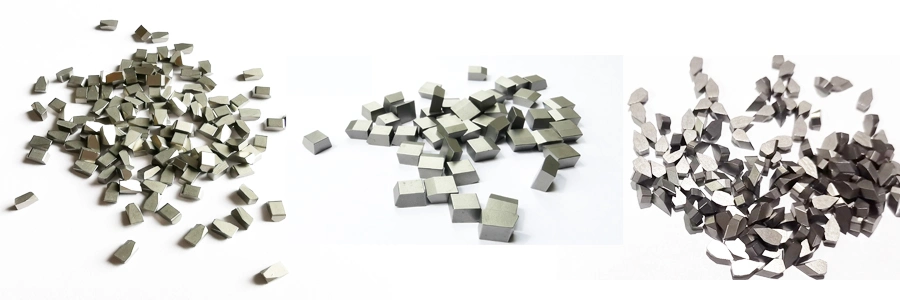 Cemented Carbide Tips / Tungsten Carbide Saw Tips for Cutting Wood Hard Materials