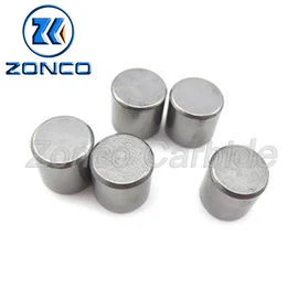 Customized Flattop Cemented Carbide Buttons for Oil Field Drilling &amp; Exploitation