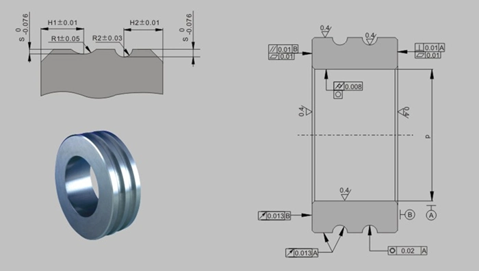 Cemented Carbide Roll Ring Carbide Composite Rolls