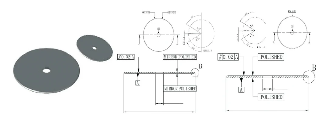 OEM Customized Special Shaped Alloy Tungsten Carbide Cutting Tool Cutter Blade for Cutting Metal and Leather