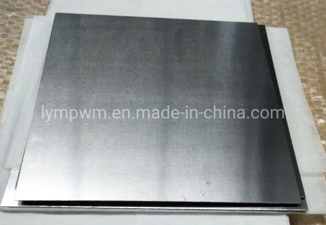 Tungsten Hard Alloy Plate Tungsten High Heavy Alloy Plate&Tungsten Copper Plate