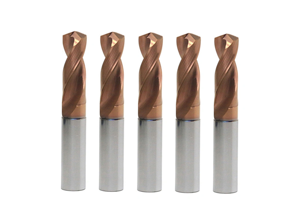 Wxsoon 3D Solid Tungsten Carbide Drill for Copper Stainless Steel