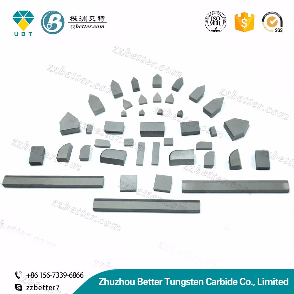 P10 P20 P30 Brazing Cemented Tungsten Carbide Lathe Tips