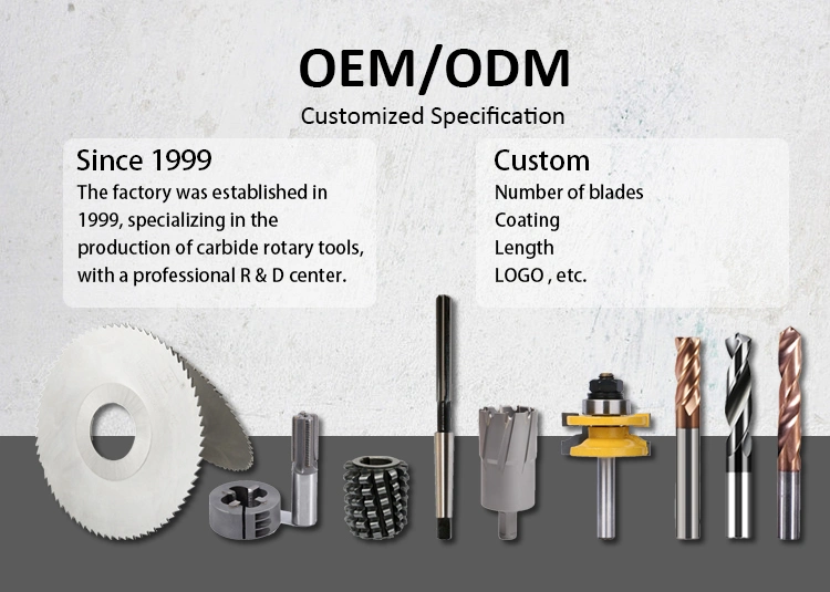 High Quality Solid Cemented Carbide Cutter Head Saw Blade for Machine Parts