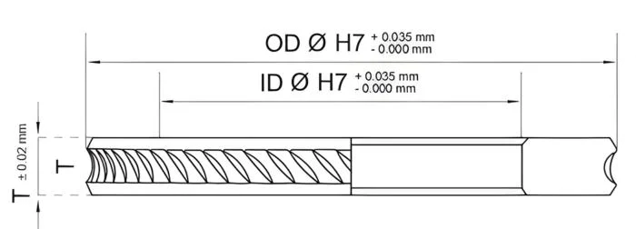 Tungsten Carbide Cold Rolled Three Dimensional Rolls with Better Surface Finish