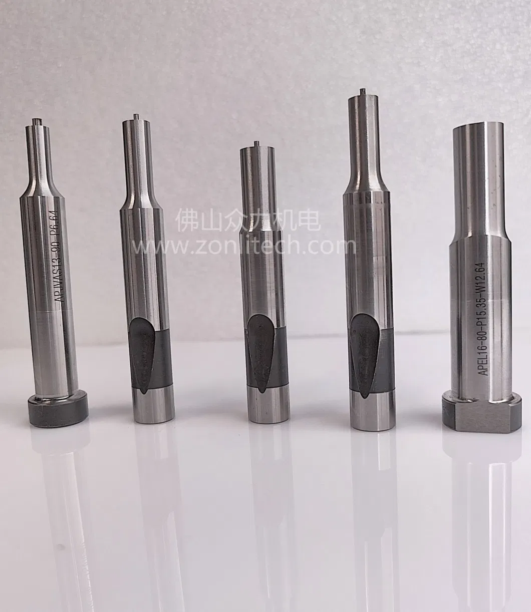 Customized High Hardness Piercing Tungsten Carbide Punch Dies Stamping Regular Punch