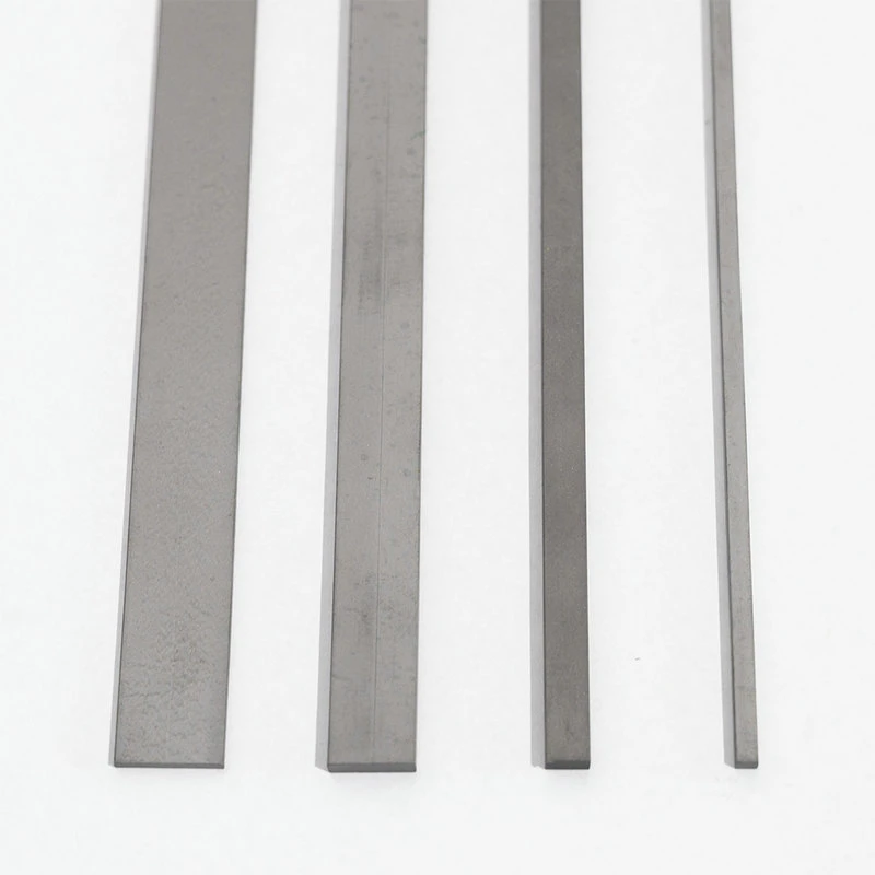 Solid Tungsten Carbide Strips Tungsten Carbide Flat Bar 330 mm