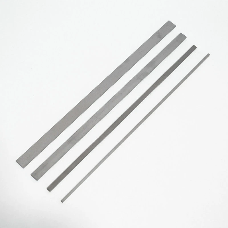 Solid Tungsten Carbide Strips Tungsten Carbide Flat Bar 330 mm