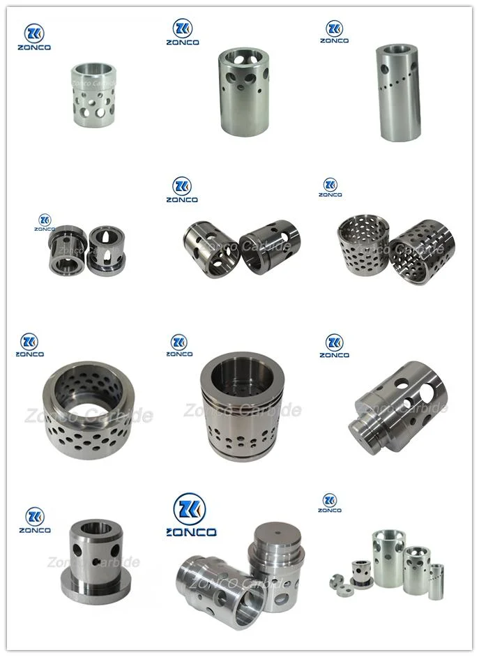 Customized Tungsten Carbide Trim Valves of Various Sizes &amp; Grades