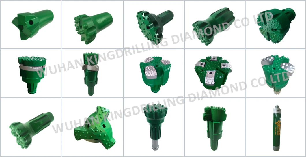 Drilling Rig Machine Carbide Tungsten DTH Drill Button Bit for Rock Drilling