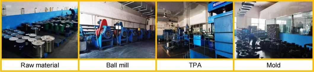 Low Contaminant Levels 300ml Tungsten Carbide Grinding Jars for Vibratory Disc Mill