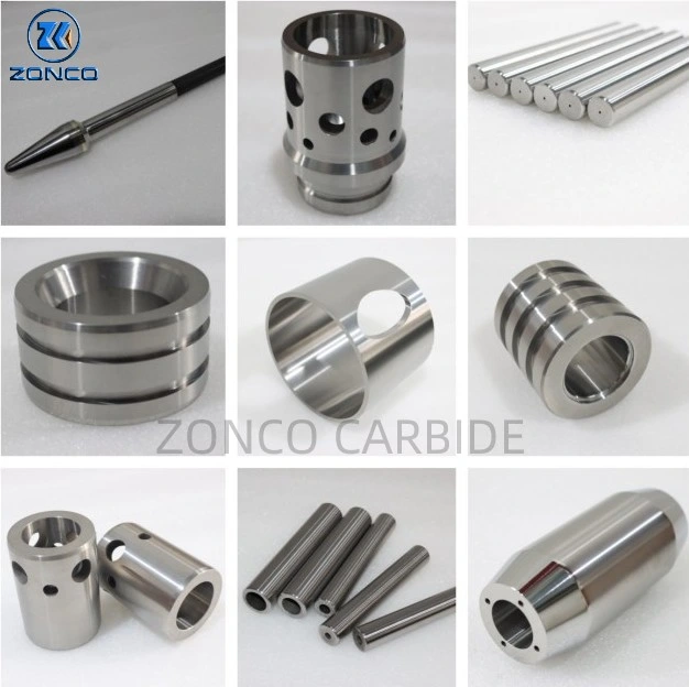 Customized Top Grade Raw Material Tungsten Carbide Valve Trim Spares