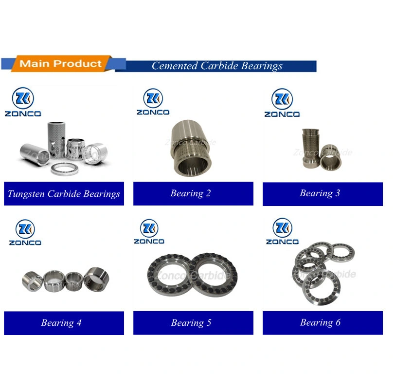 Wear Parts High Accuracy Cemented Carbide Parts for Downhole Tools