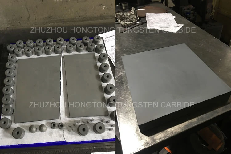 Special Required Shape and Size Spare Parts of Tungsten Carbide