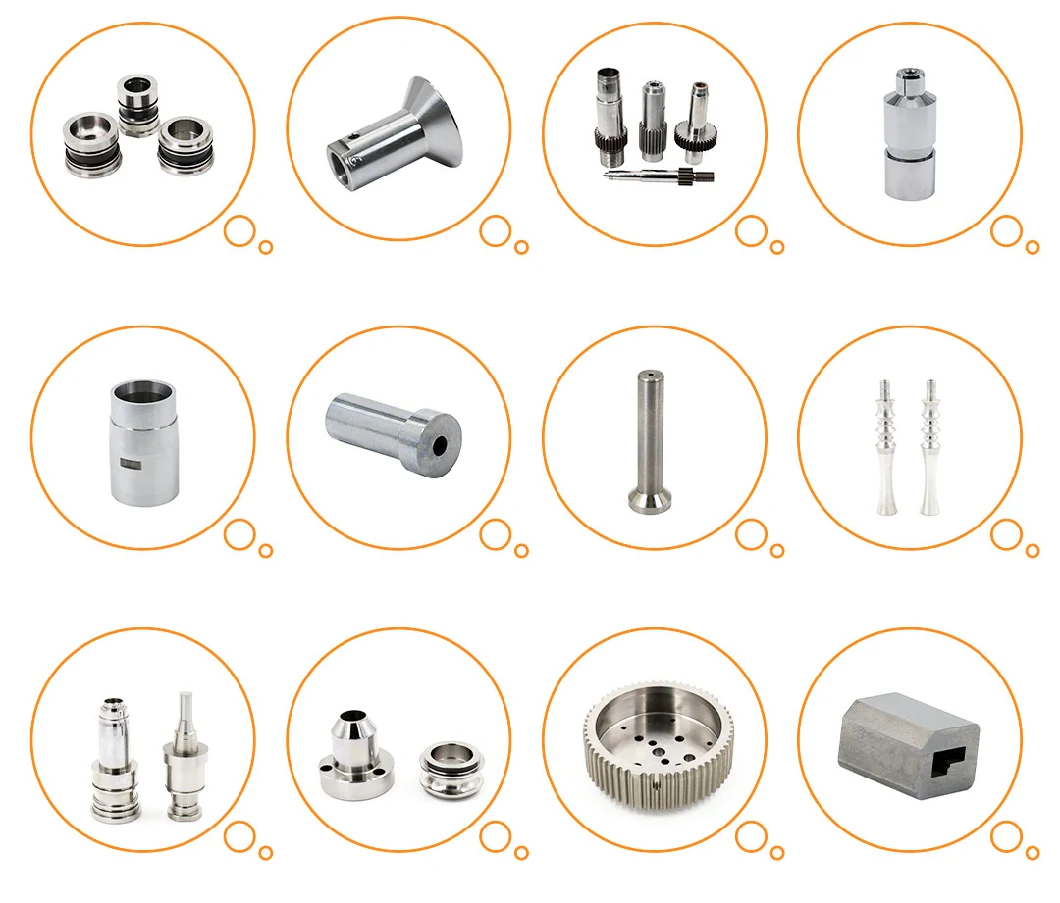 Custom Tungsten Cemented Carbide Finished Molds/Punch Dies/Wire Drawing Dies Punch Dies