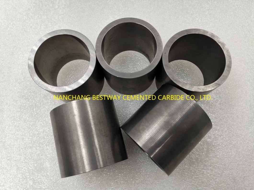 Tungsten Carbide Shaft Sleeve Carbide Pump Bearing Bushes