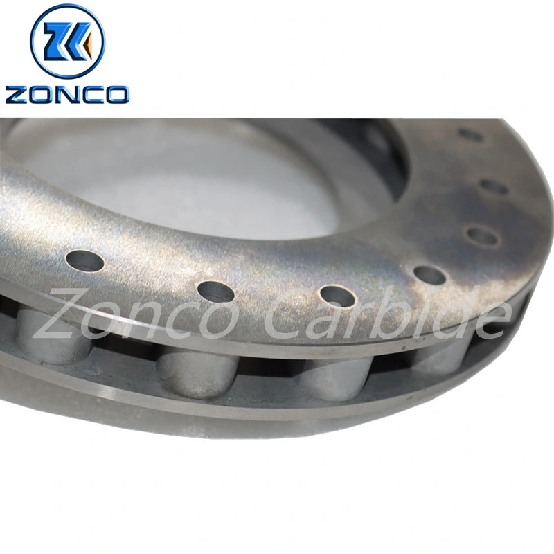 Customized Tungsten Carbide Wear-Resistant Parts as Atomizer Wheels for Sand Mill Mechanical Equipment