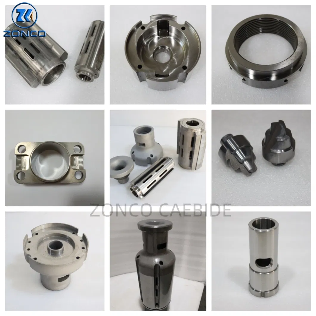 Wear Parts High Accuracy Cemented Carbide Parts for Downhole Tools