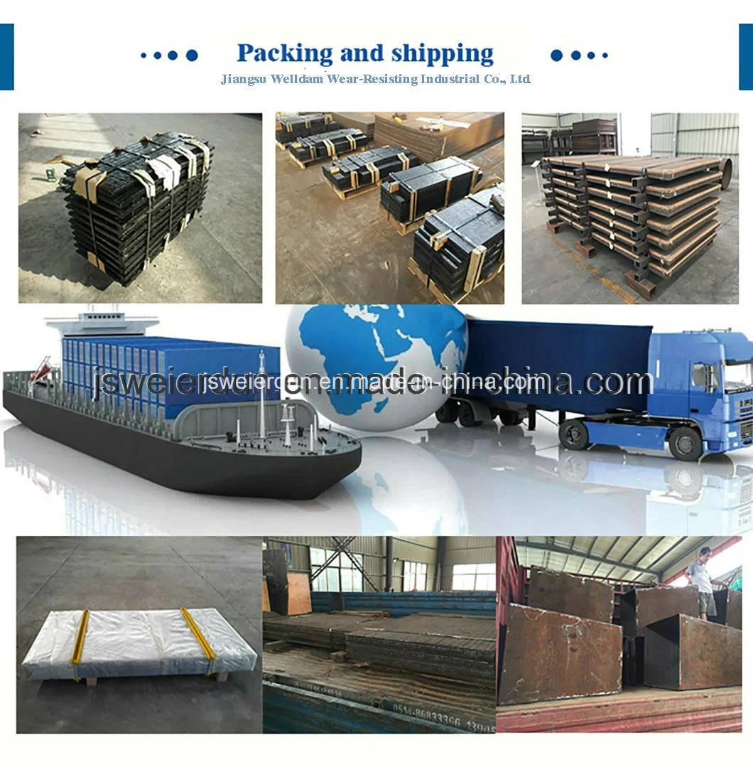 Cladding Chromium Carbide Overlay Wear Resistant Bimetallic Machine Part